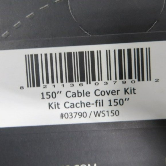 GLOBALTONE 150" WALL MOUNT WIRE COVER KITS - Picture 5 of 5